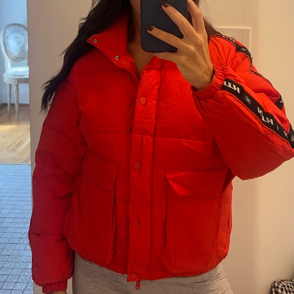 KITH RED PUFFER JACKET - Picture 8 of 8